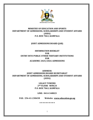 ministry of education and sports department