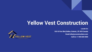 General Contractors Ontario