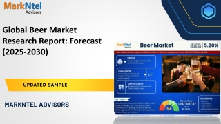Global Beer Market Research Report: Forecast (2025-2030)