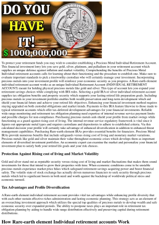 How do self-directed precious metals IRAs function?