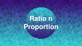 ratio n proportion