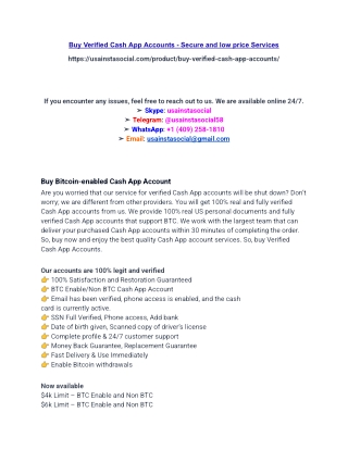 buy verified cash app accounts secure