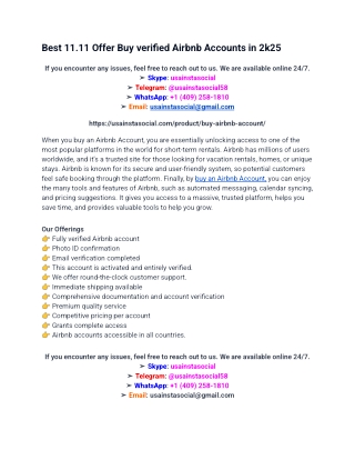 Buy Airbnb Accounts and Avoid the New Account Waiting Period
