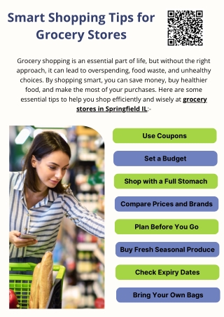 Smart Shopping Tips for Grocery Stores