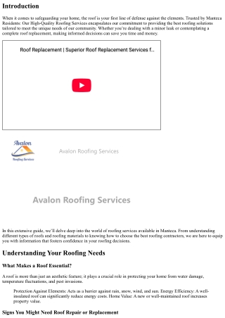 Trusted by Manteca Residents: Our High-Quality Roofing Services