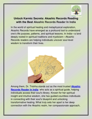 Akashic Records Reader In India