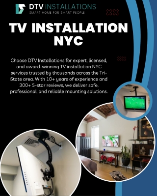 tv  installation nyc