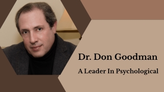 dr don goodman