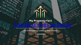 Top Realtor in Delhi