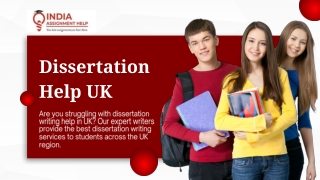 Dissertation Help UK  Expert Dissertation Writing Assistance