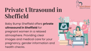 private ultrasound in sheffield