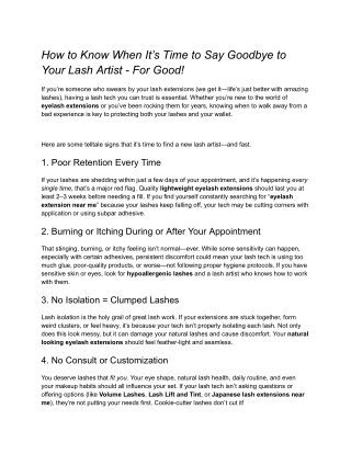 how to know when it s time to say goodbye to your