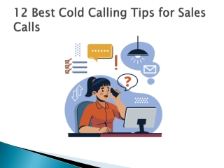 12 Best Cold Calling Tips for Sales Calls
