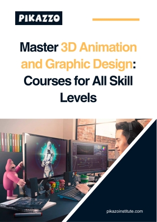 Master 3D Animation and Graphic Design: Courses for All Skill Levels