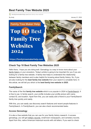 familytreemakerhelp.com-Best Family Tree Website 2025