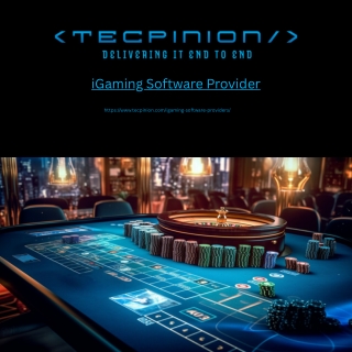 Leading iGaming Software Provider for Scalable Casino & Sportsbook Solutions
