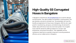 High-Quality-SS-Corrugated-Hoses-in-Bangalore