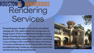 rendering services