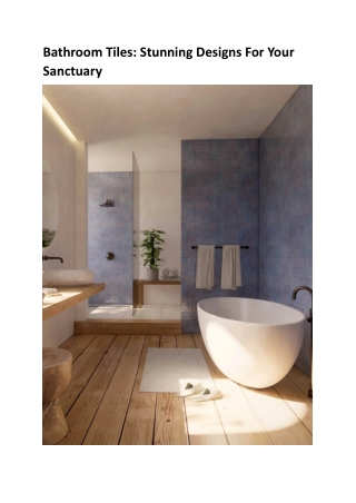 Bathroom Tiles