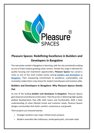 pleasure spaces redefining excellence in builders