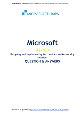 Why AZ-700 Exam Dumps Could Be Your Key to Microsoft Certification Victory
