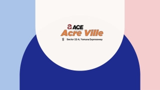 Ace Acreville :  9268 900 800 | Ultra - Luxury Plots | 100-Acres Township