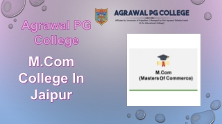 agrawal pg college