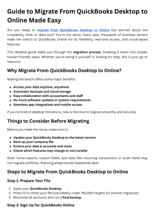 guide to migrate from quickbooks desktop