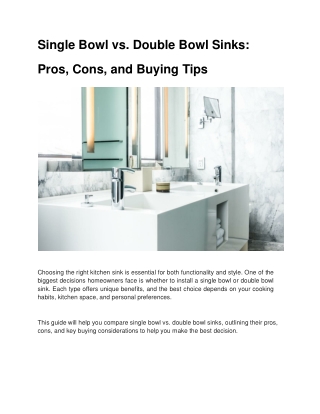 single-bowl-vs-double-bowl-sinks-pros-cons-and-buying-tips