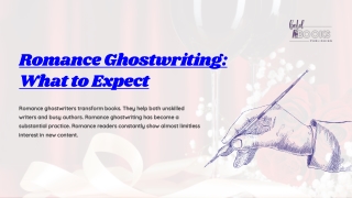 What to Expect When Working with a Romance Ghostwriter