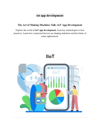 The Art of Making Machines Talk: IoT App Development