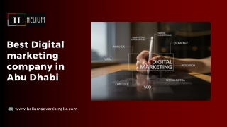 Best Digital Marketing Company in Abu Dhabi - Helium Advertising LLC