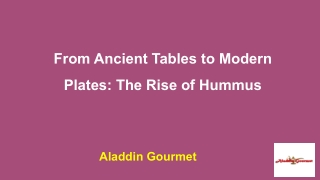 from ancient tables to modern