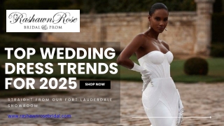 Elegant Bridal Boutique in Fort Lauderdale – RashawnRose Bridal