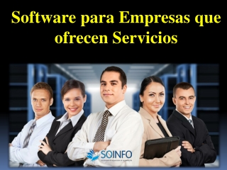 Software para Empresas que ofrecen Servicios