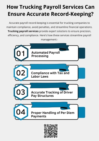 How Trucking Payroll Services Can Ensure Accurate Record-Keeping?