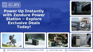 Power Up Instantly with Zendure Power Station – Explore Exclusive Deals Today!