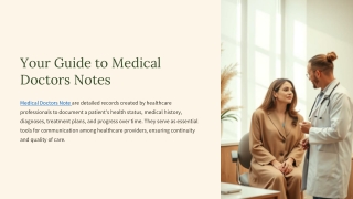 Your-Guide-to-Medical-Doctors-Notes