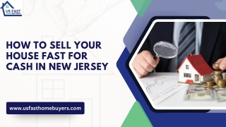 How to Sell Your House Fast for Cash in New Jersey
