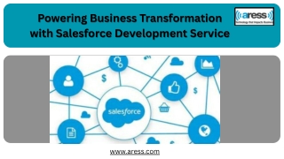 Powering Business Transformation with Salesforce Development Service
