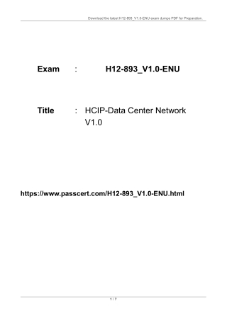 download the latest h12 893 v1 0 enu exam dumps