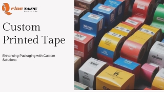 Custom Printed Adhesive Tapes | Fire Tape UAE