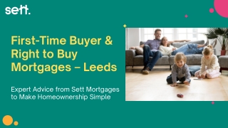 First-Time Buyer & Right to Buy Mortgages – Leeds