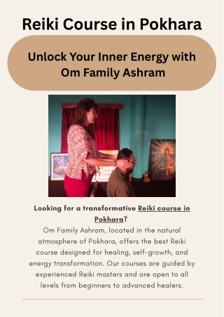 reiki course in pokhara