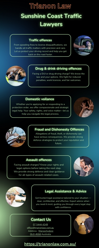 Sunshine Coast Traffic Lawyers