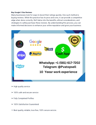 buy google 5 star reviews many businesses look