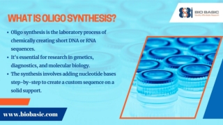 Superior Oligos | Cutting-Edge Oligo Synthesis Solutions