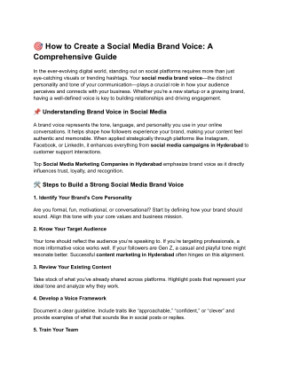 _How to Create a Social Media Brand Voice_ A Comprehensive Guide