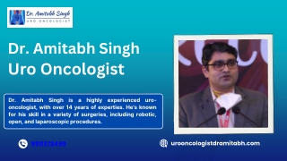 Dr Amitabh Singh PPT Sharing on prostate cancer