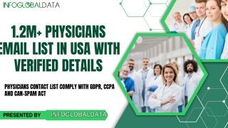 Unlock Your Marketing Potential With Physicians Contact Lists